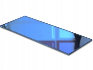 Lustro plexi akrylowe 3mm niebieskie
