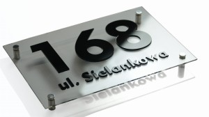 Tabliczka adresowa na dom 3d 20x30