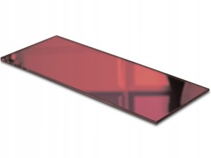 Lustro plexi akrylowe 3mm czerwone